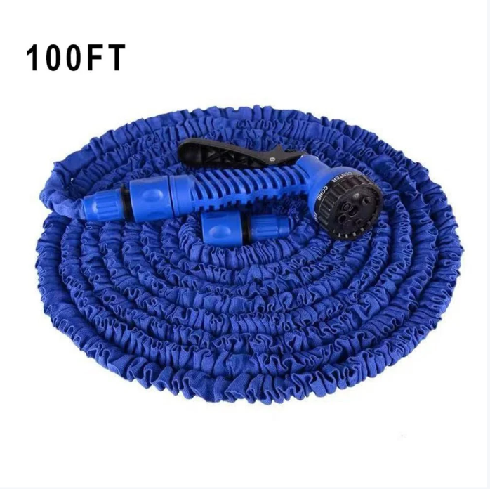 Expandable Garden Hose with Spray Nozzle