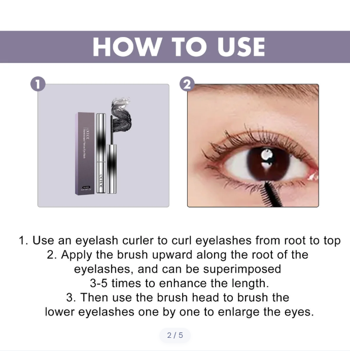 Quihoe – Stereoscopic Fibrous Mascara