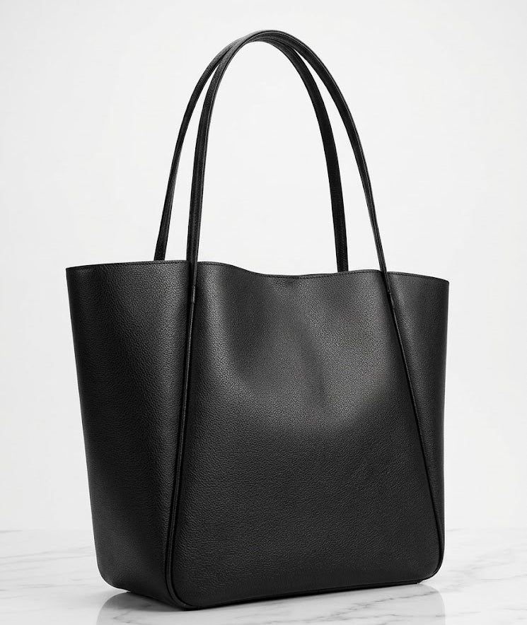 Classic Leather Tote Bag for Women